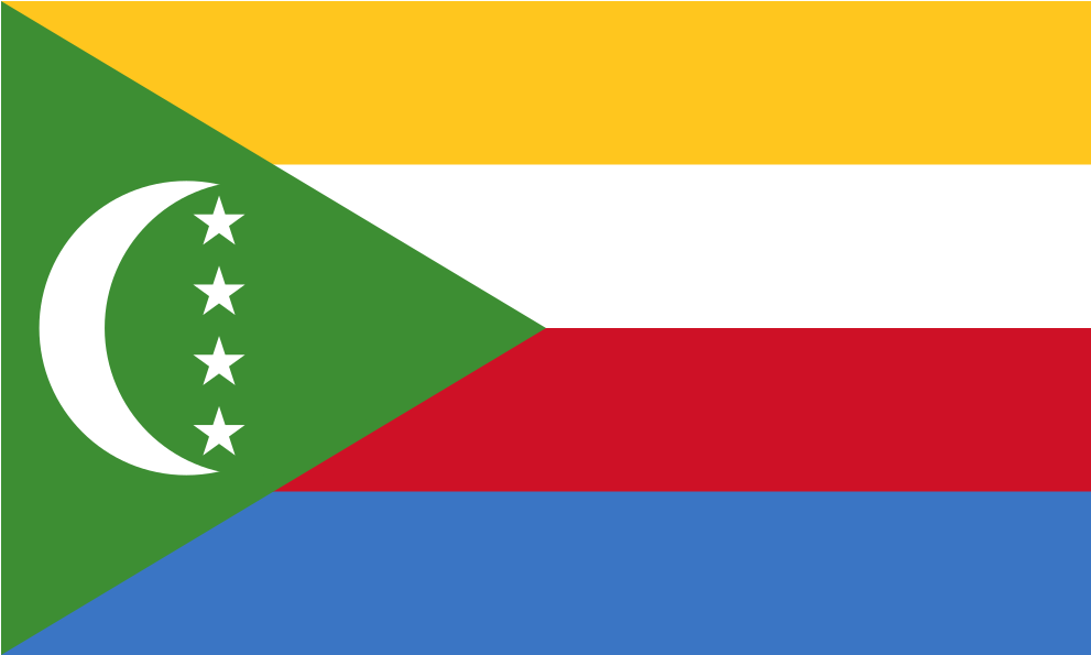 Km Comoros Flag Icon - Comoros Flag, Hd Png Download