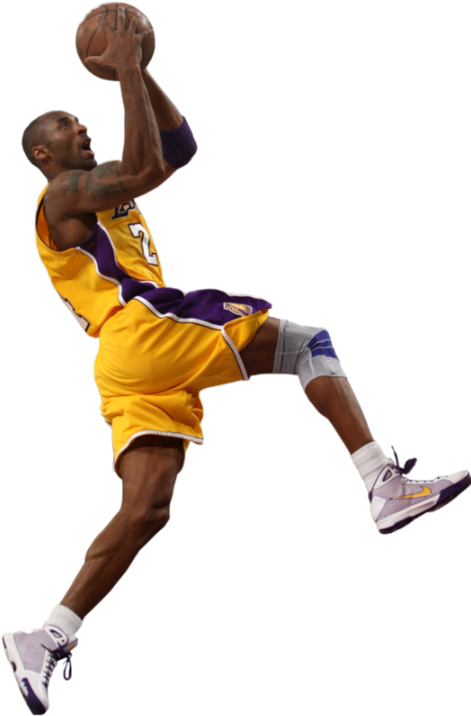 A Man In A Basketball Uniform Jumping And Jumping