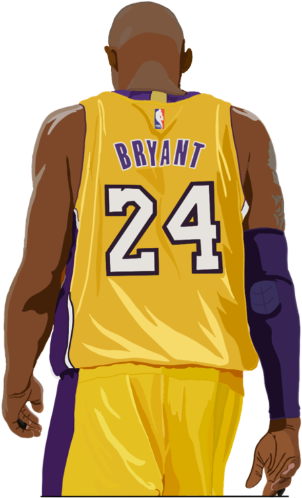 A Basketball Player In A Yellow Jersey