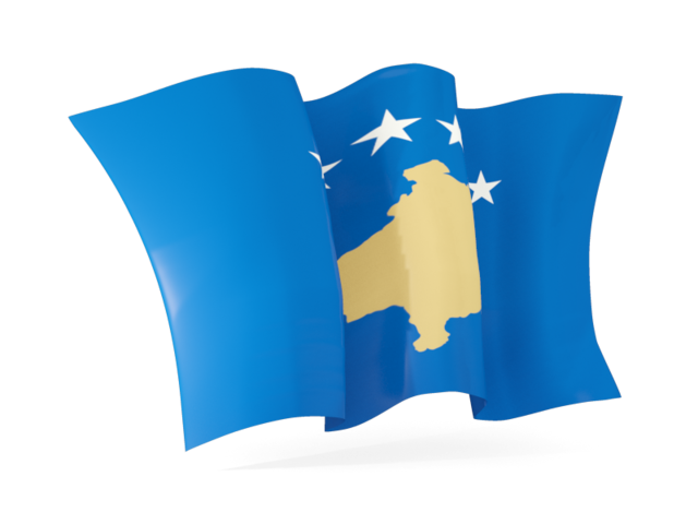 A Blue Flag With A Map And Stars