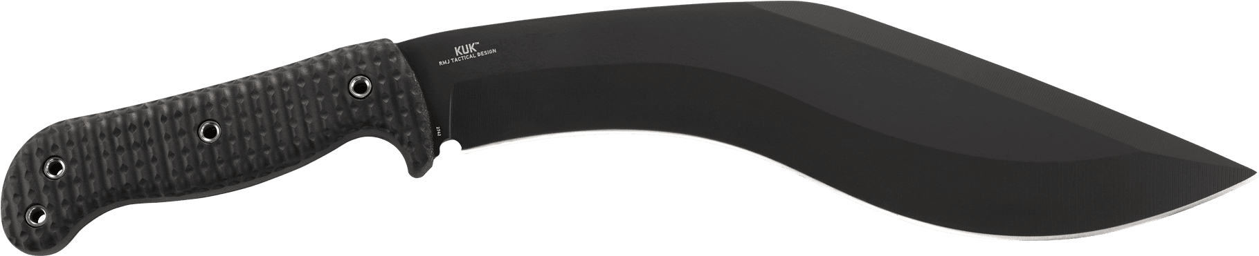 A Black And White Curved Object