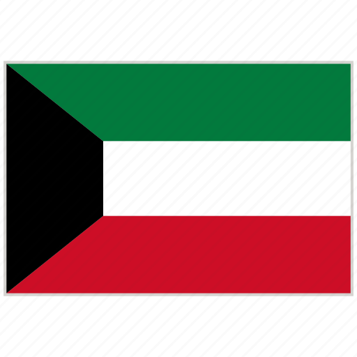 A Flag With A Green White And Red Stripe