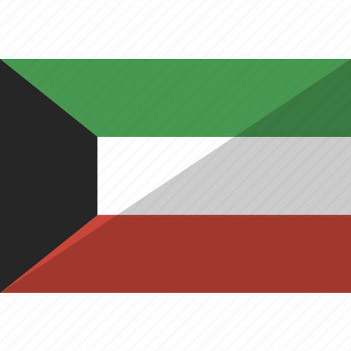 A Flag With A Black Background