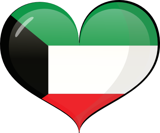 A Heart Shaped Flag With A Black And White Stripe