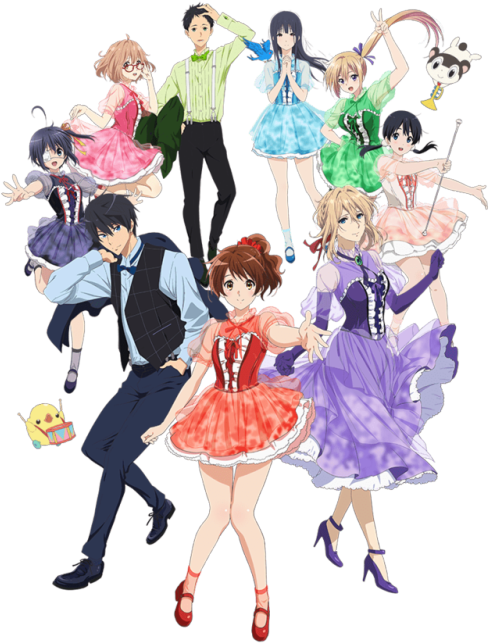 A Group Of People In Different Outfits