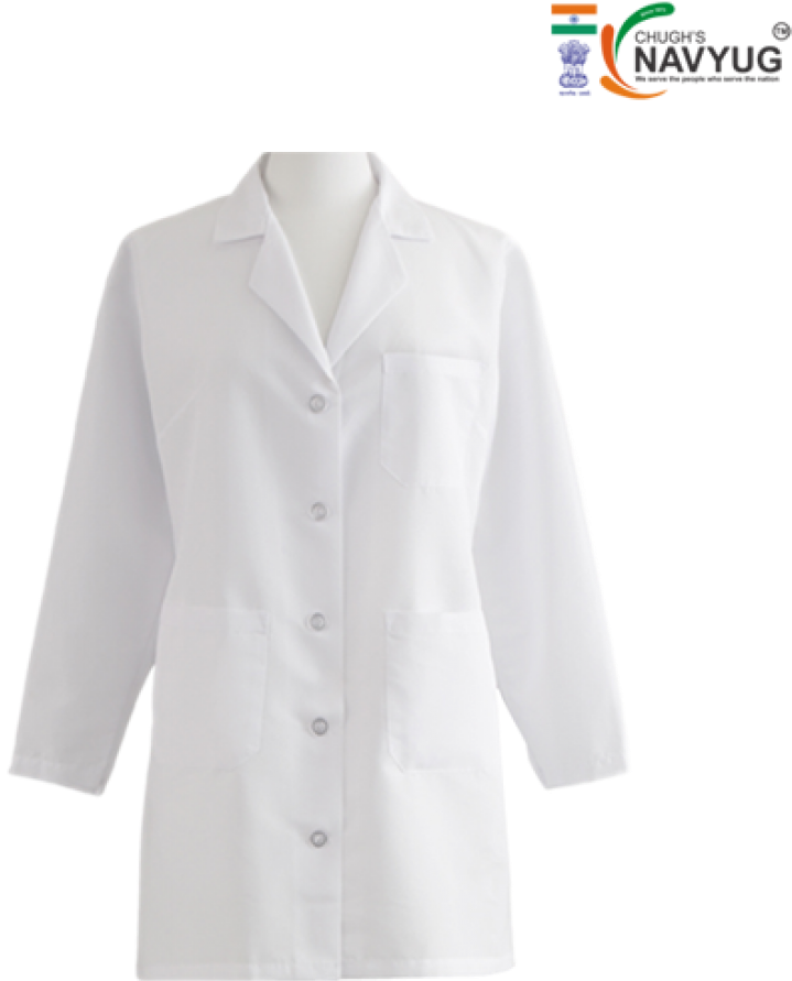 A White Lab Coat On A Mannequin