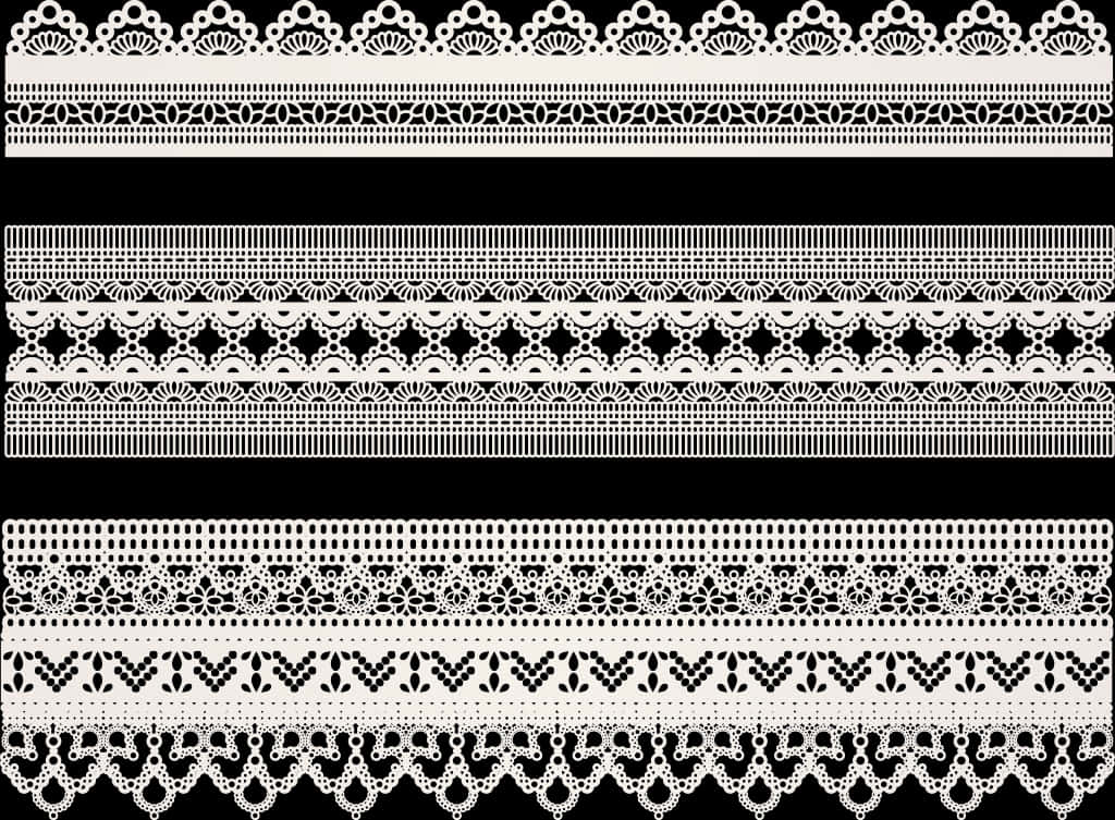 A Collection Of Lace Trims