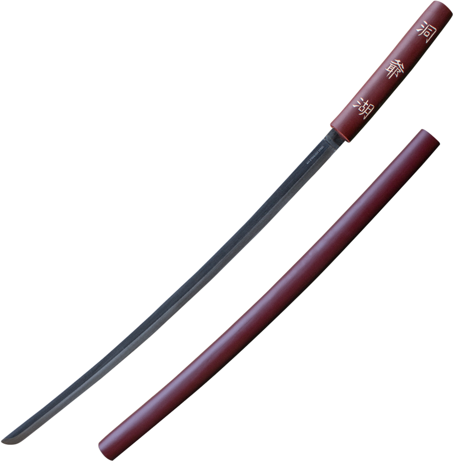 A Sword With A Red Handle