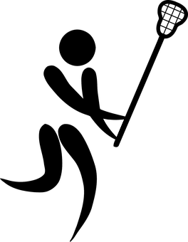 A White Triangle In A Black Background