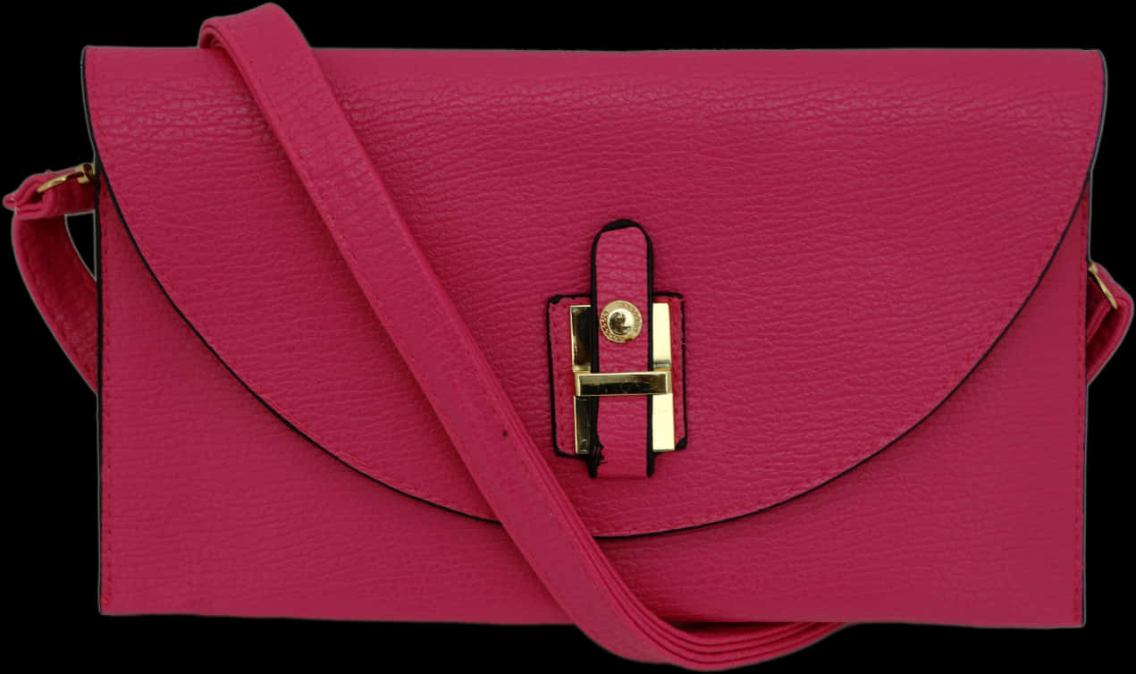 A Pink Purse With A Strap