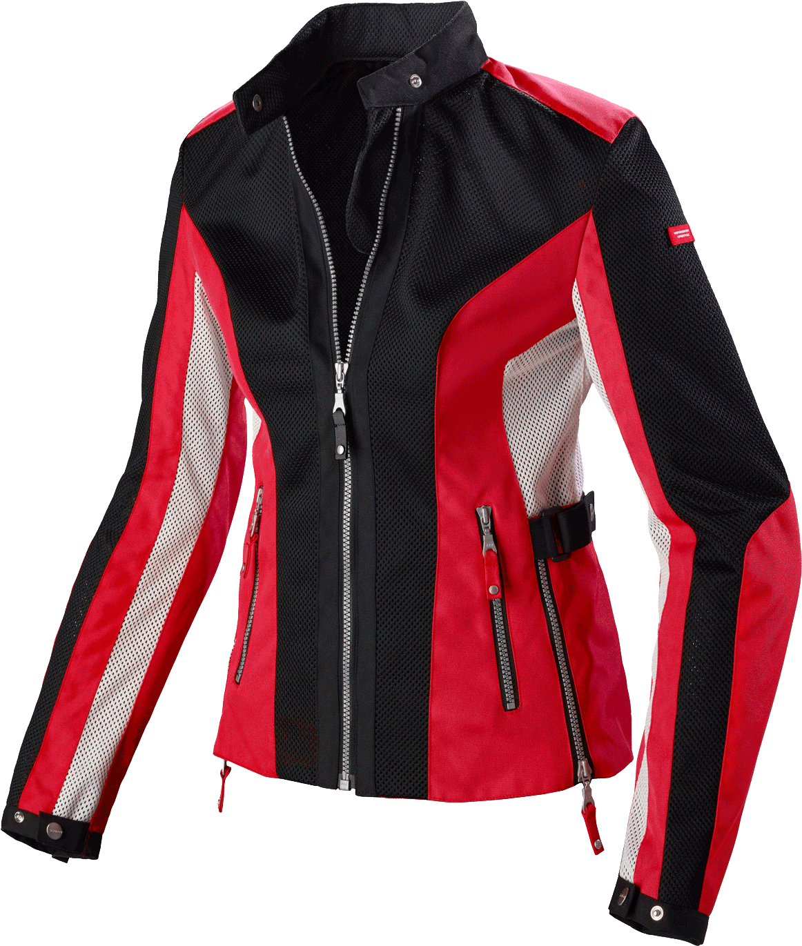 A Red And Black Jacket