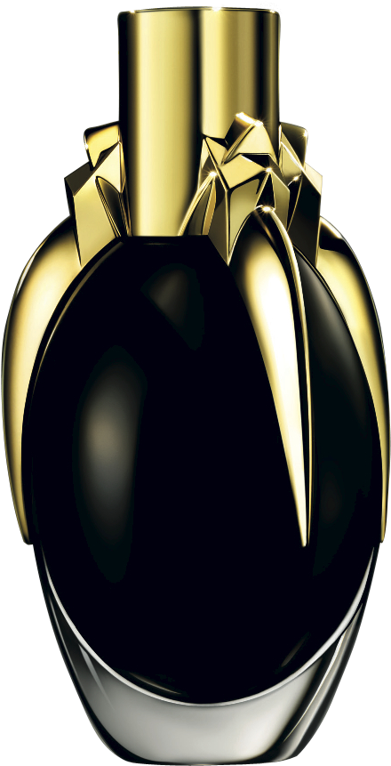 A Black And Gold Vase