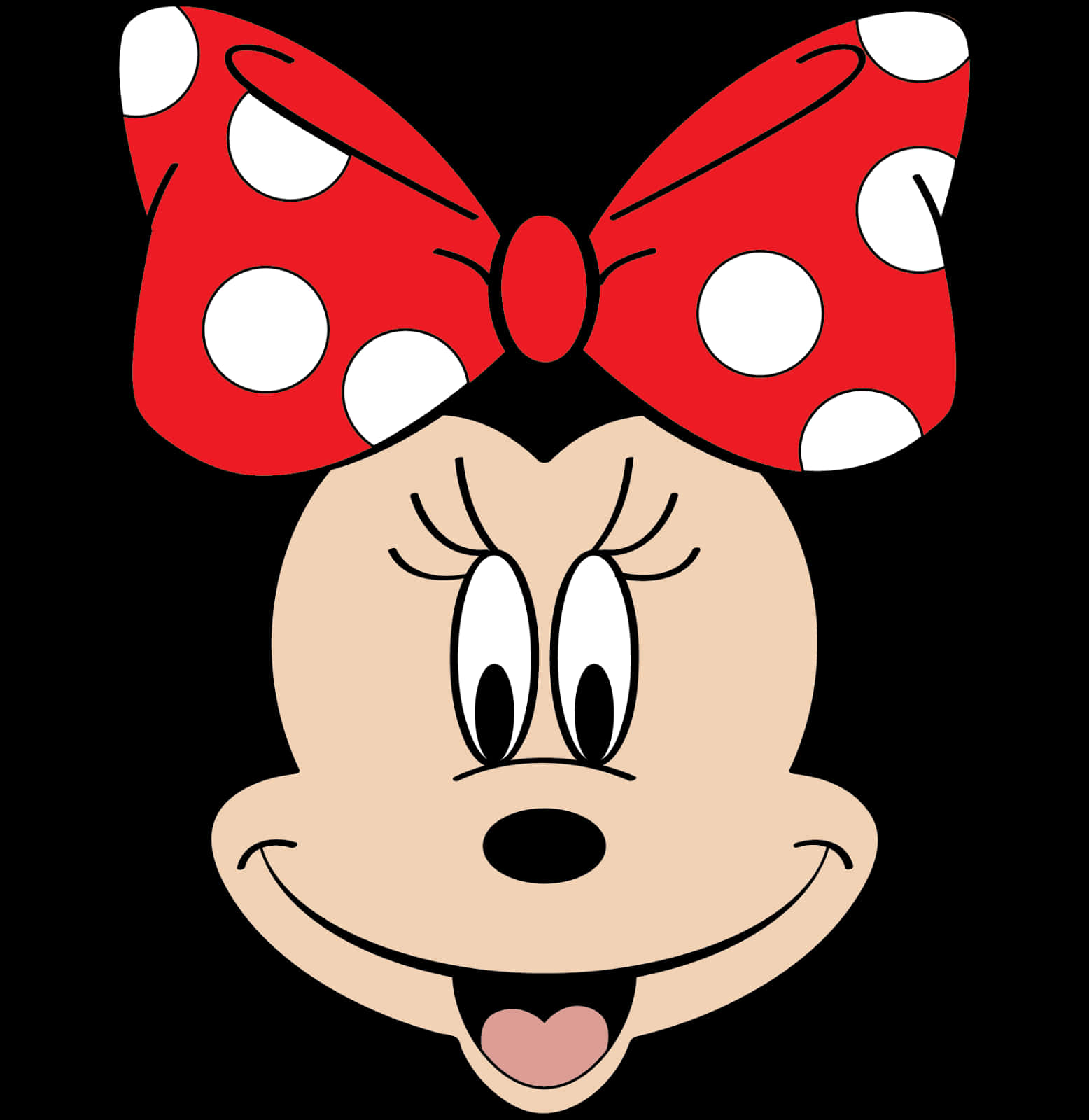 Large Minnie Mouse Head