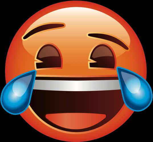 Laughing Emoji Red Face
