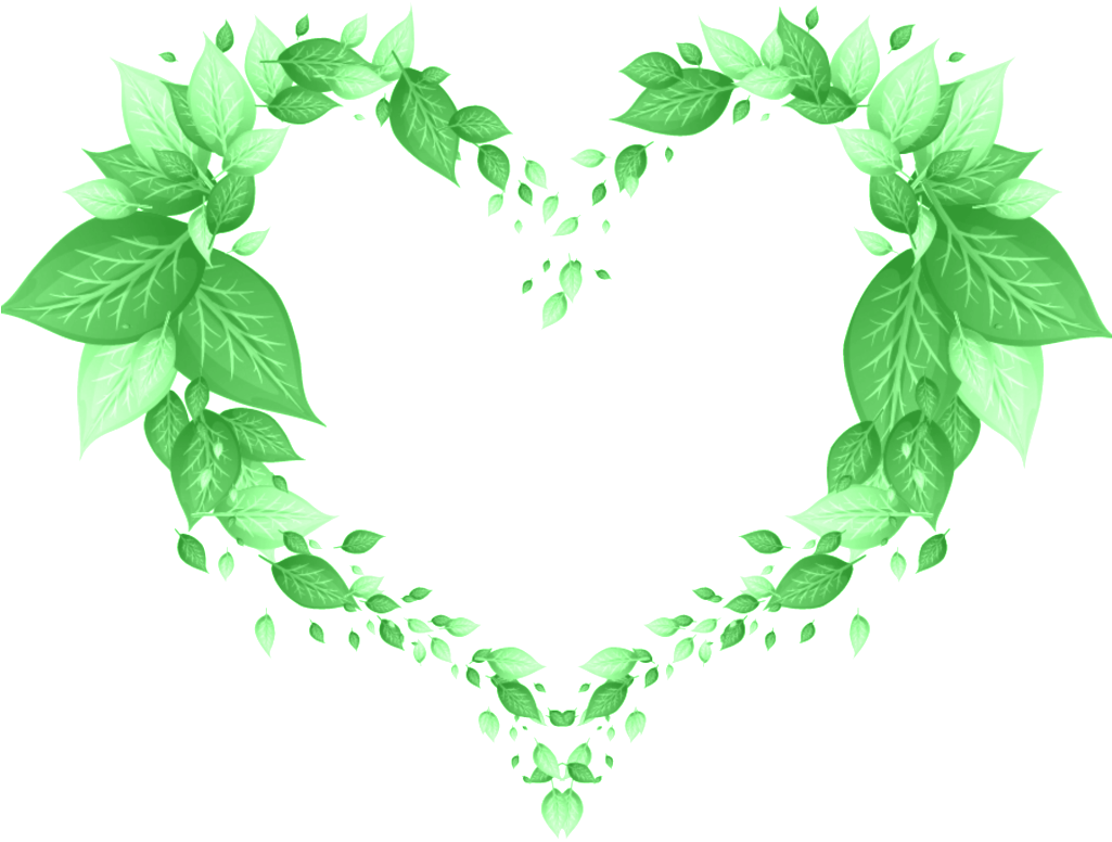 Heart-shaped Leaf Border