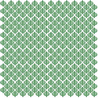 A Pattern Of Green Leaves