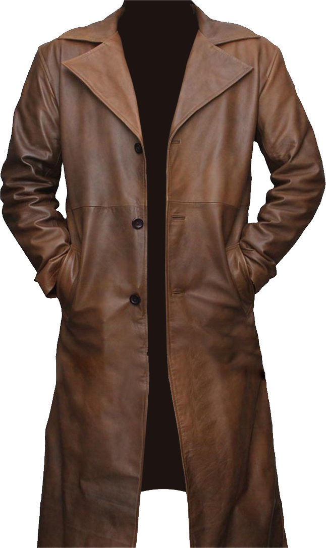 A Man In A Brown Coat