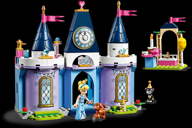 Lego Cinderellas Castle Celebration, Hd Png Download