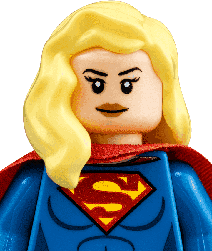 Lego Supergirl Png, Transparent Png