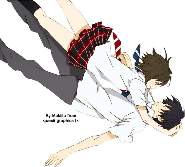 Let's Do It Together - Couple Falling From Sky, Hd Png Download