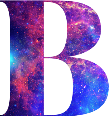 Letter B Galaxy, Hd Png Download