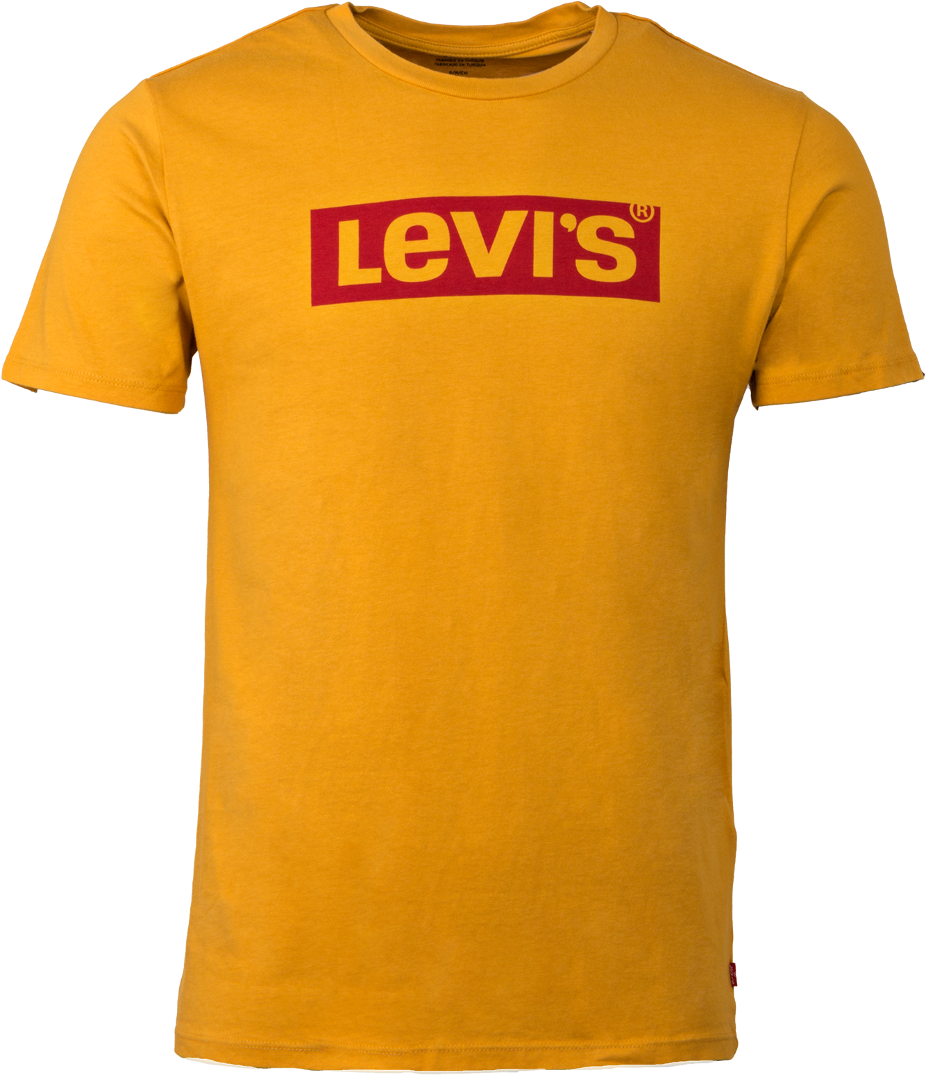 A Yellow Shirt With A Logo On It