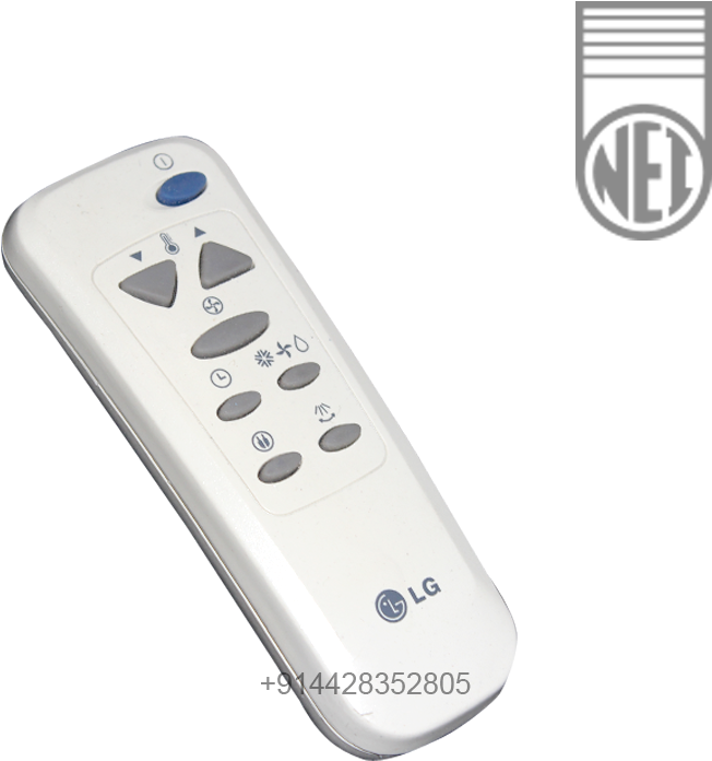 Lg Ac Remote Controller - Electronics, Hd Png Download