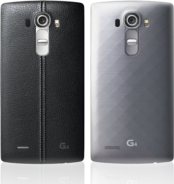 Lg Phone With Leather Back, Hd Png Download