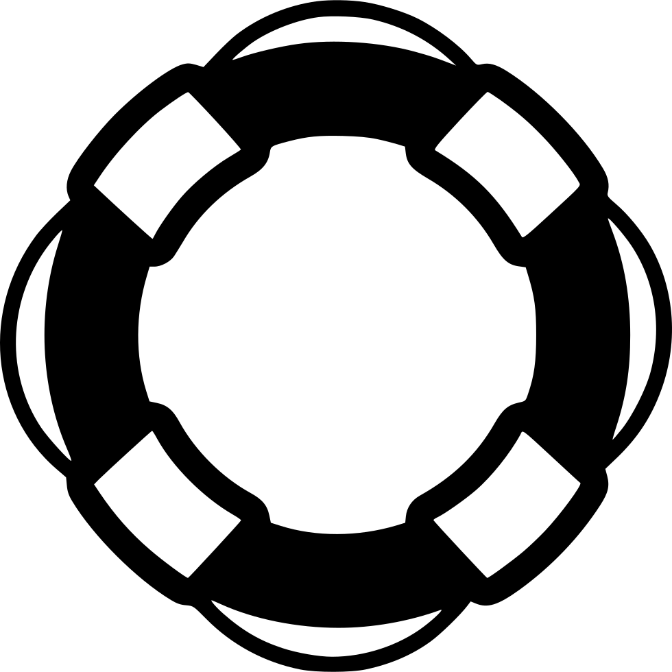 A Black And White Circle With Lines