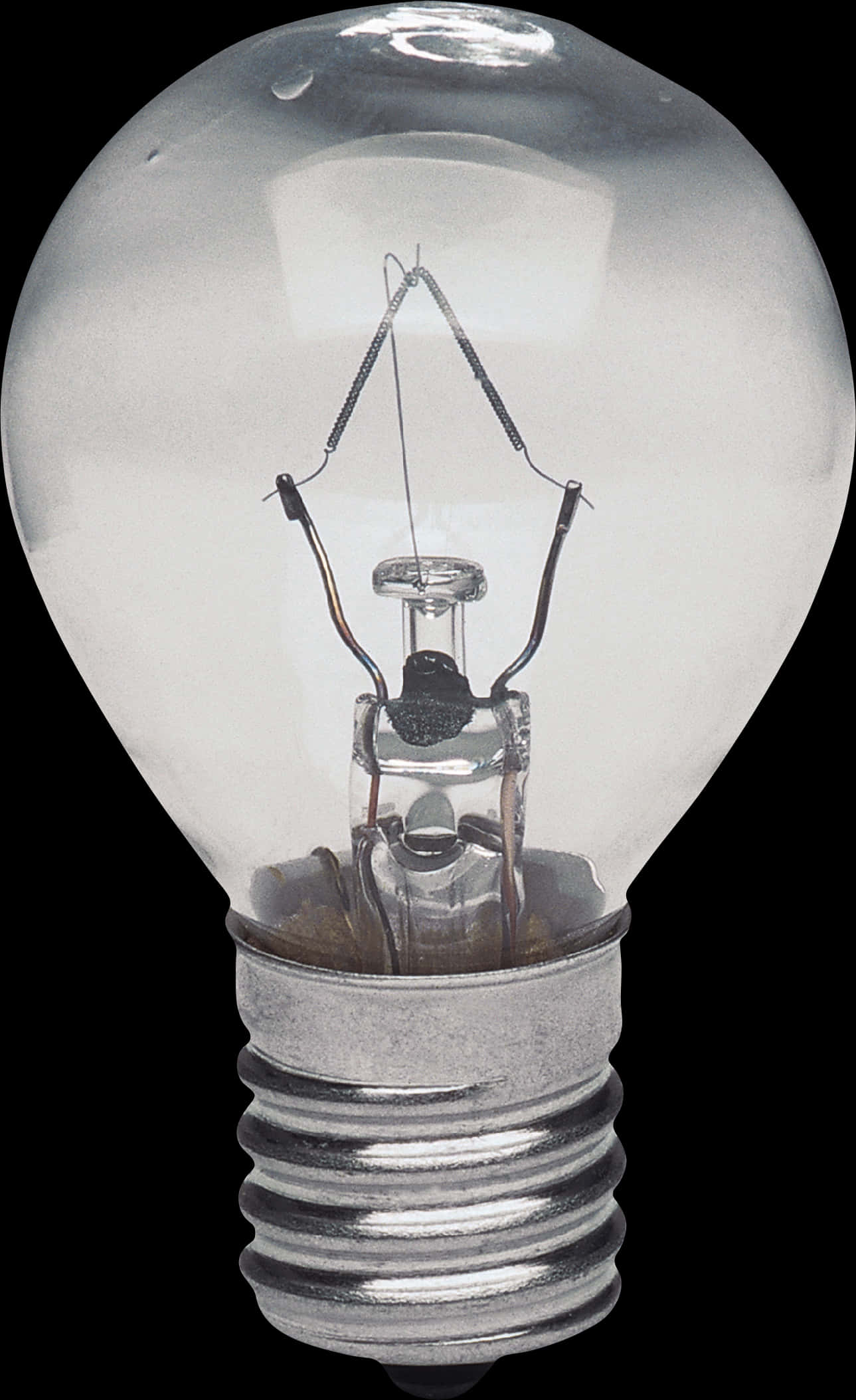 A Close-up Of A Light Bulb