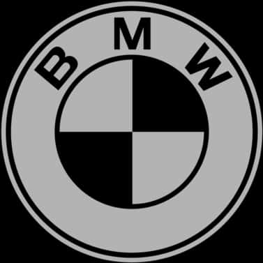 Light Gray Monochrome Bmw Logo