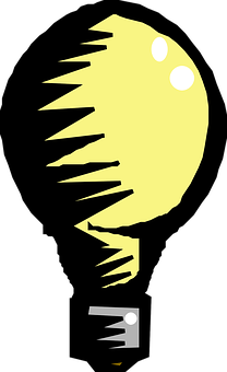 A Yellow Moon And Black Background