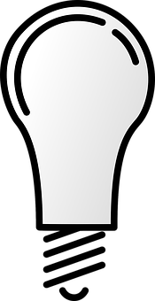 A White Object With A Black Background