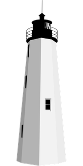 A White Tower With Windows
