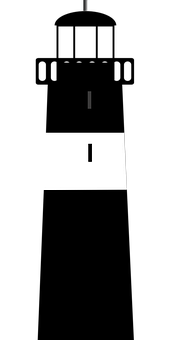 A White Square With A Black Background
