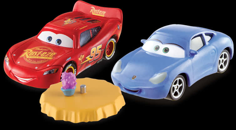 A Group Of Toy Cars