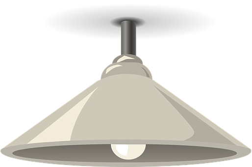 A Light Fixture With A Light Bulb