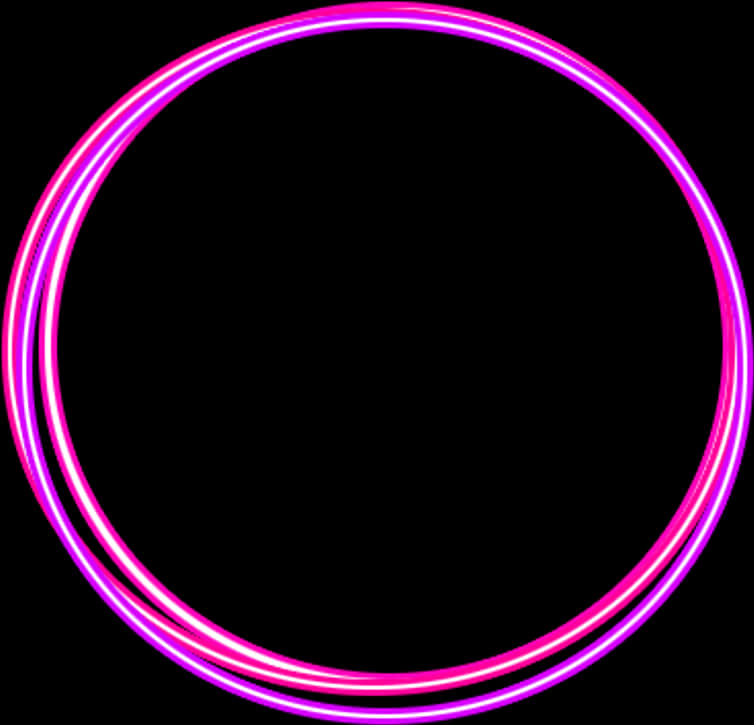 Lights Effects Frames Borders Frame Border Neon Neonlig - Circulo Hd Png, Transparent Png