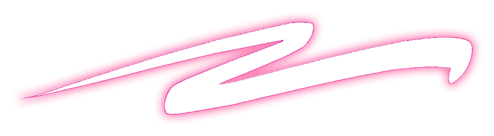 A White And Pink Neon Light