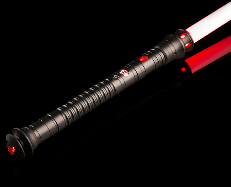 A Black And Red Light Saber
