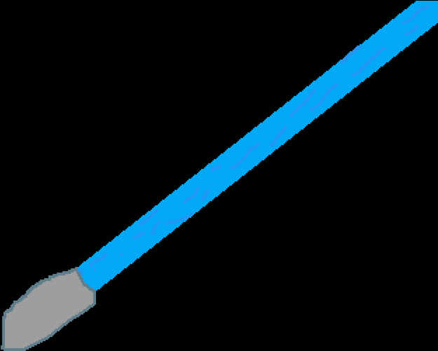 A Blue And Grey Sword
