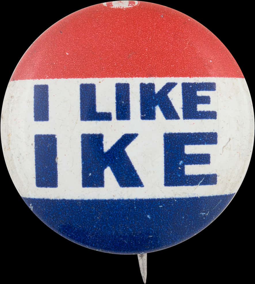 A Red White And Blue Pin
