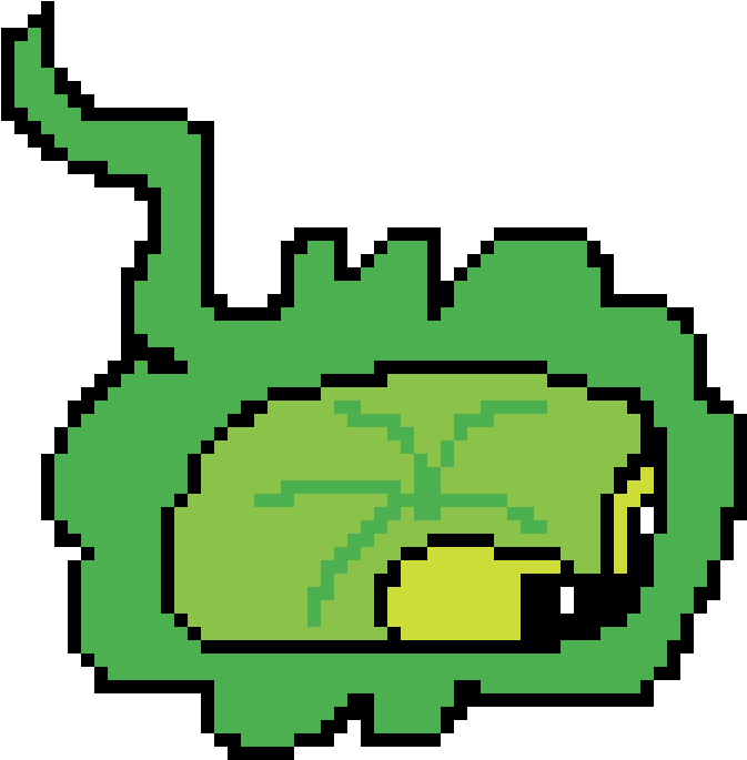 A Cartoon Of A Green Creature