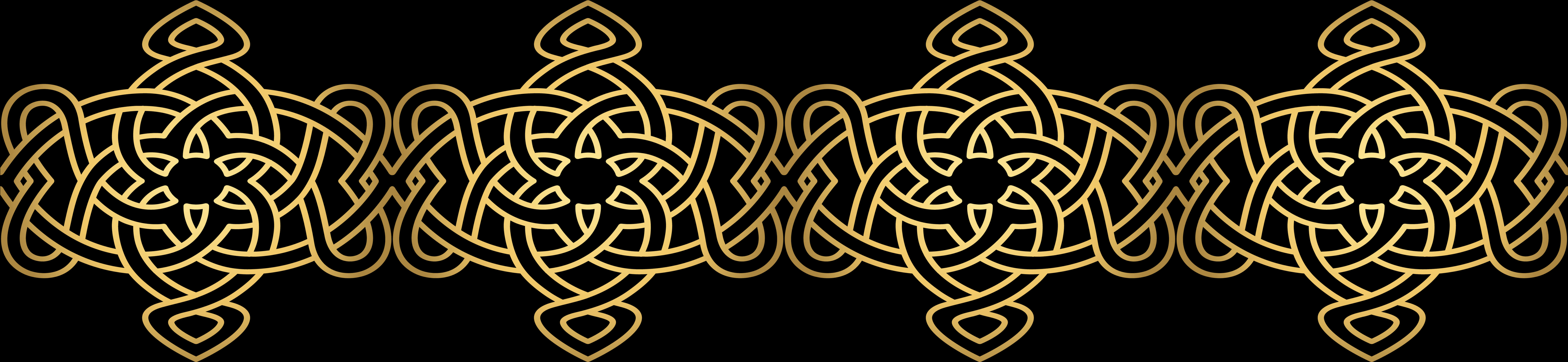 A Black And Gold Design