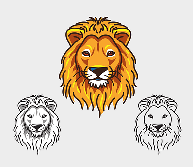 Lion Png 392 X 340