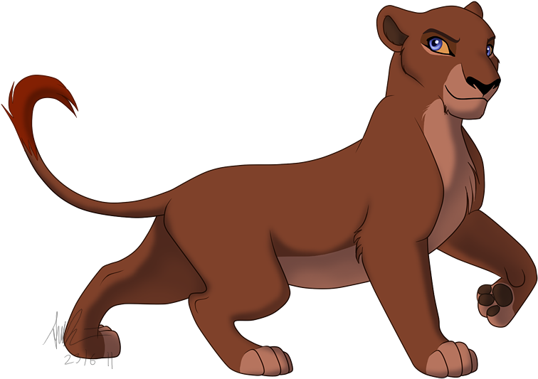 Cartoon Of A Lion