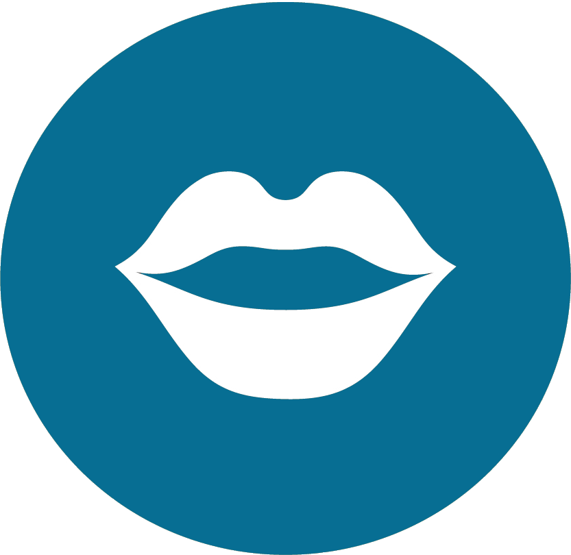 Lip Clipart Teal - Email Contact, Hd Png Download