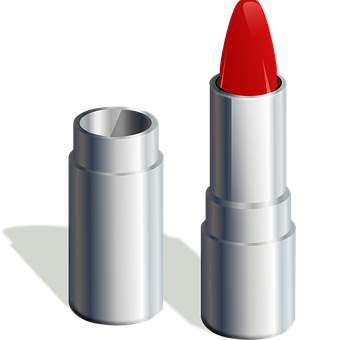 A Red Lipstick In A Tube