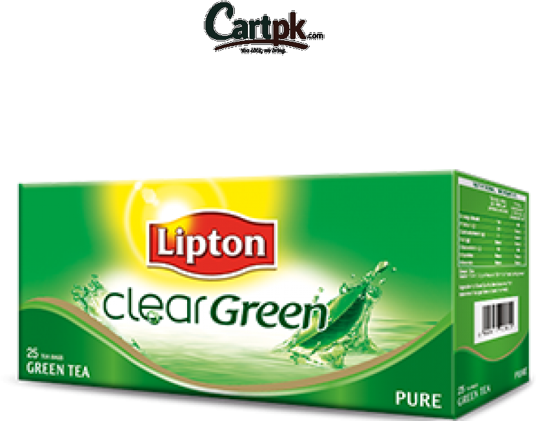 Lipton Clear Green Tea Plain 25 Tea Bags - Lipton Green Tea Sachet In Pakistan, Hd Png Download