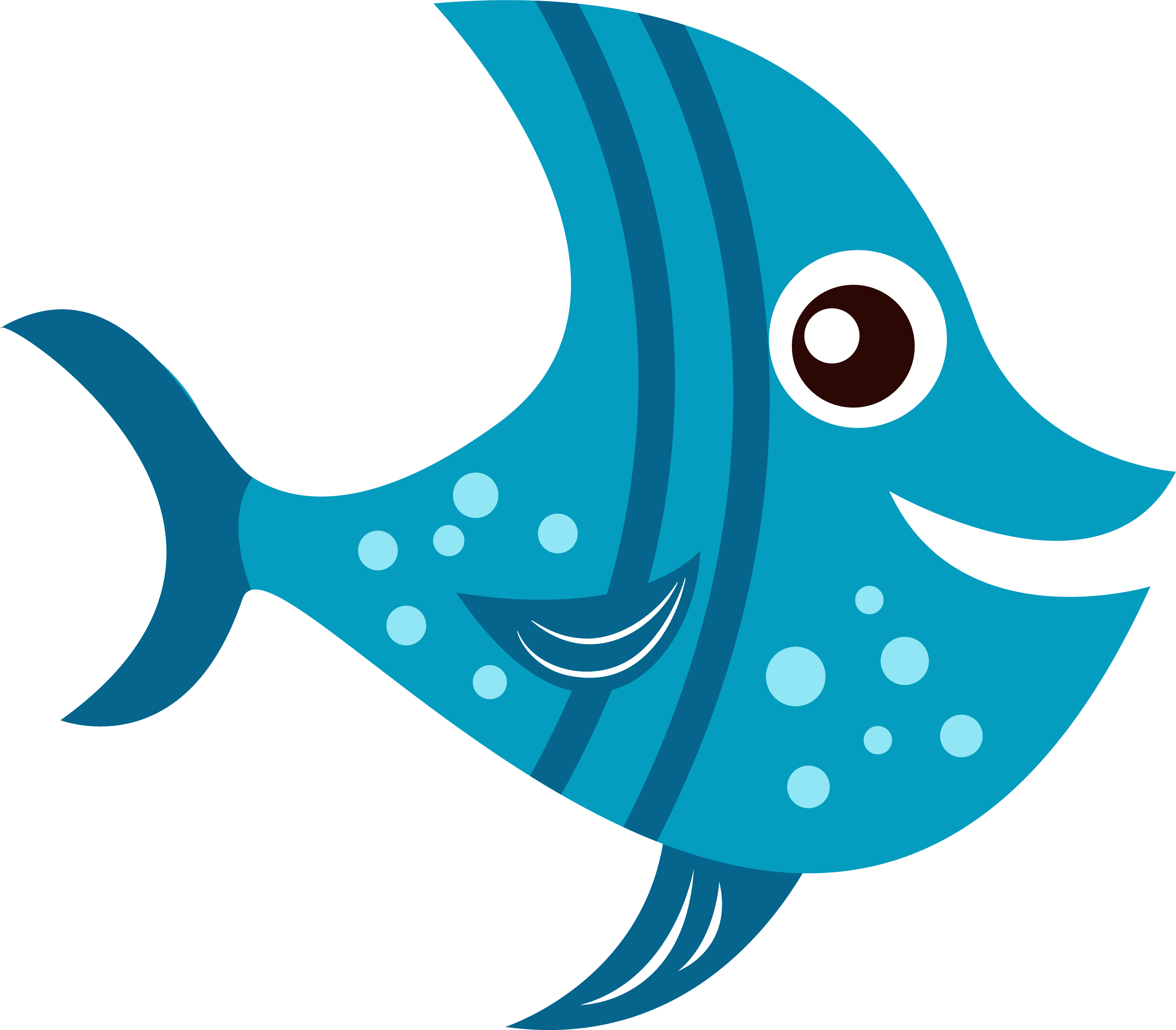 Lisbon Oceanarium Siamese Fighting Fish Clip Art - Cartoon Transparent Background Fish Transparent Png, Png Download